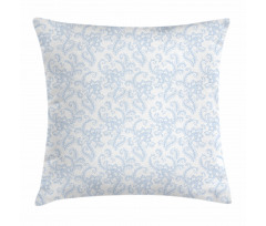 Floral Pattern Leaf Stalk Pillow Cover