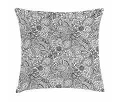 Monochorme Pattern Pillow Cover