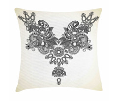 Far Eastern Vintage Artwork Pillow Cover