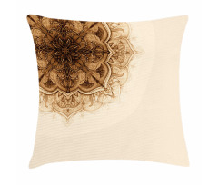 Oriental Mandala Illustration Pillow Cover