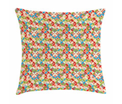 Japanese Interlocking Pillow Cover