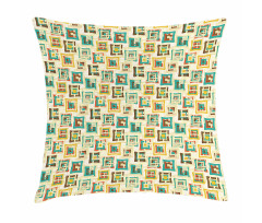 Surreal Puzzle Shape Pillow Cover