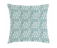 Oval Doodle Pillow Cover