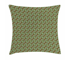 Crisscrossing Waves Pillow Cover