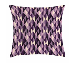 Abstract Style Triangles Pillow Cover