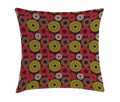 Funky Vortex Lines Pillow Cover