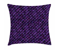 Squares and Triangles Pillow Cover