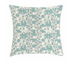 Pale Toned Lattice Pillow Cover