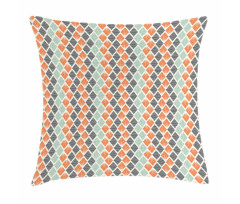 Rhombs with Lines Pillow Cover