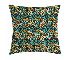 Surreal Future Lines Pillow Cover