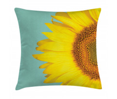 Close up Half Petal Pillow Cover