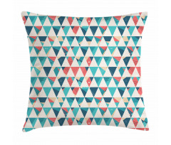 Triangle Hexagons Pillow Cover