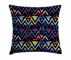 Galaxy Theme Lines Pillow Cover