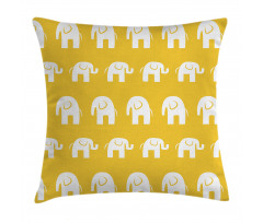 Monotone Animal Pattern Pillow Cover