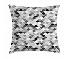 Squama Motif and Scales Pillow Cover