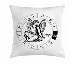 Zodiac Horoscope Elements Pillow Cover