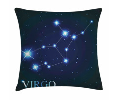 Constellation Stars Space Pillow Cover