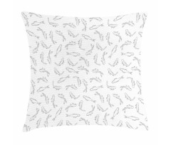Marine Theme Fishes Pillow Cover