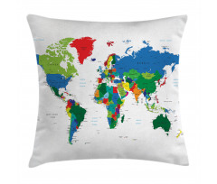 Colorful Political Pillow Cover
