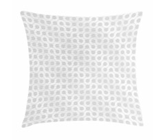 Round Oval Pattern Pillow Cover
