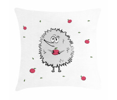 Happy Mammal Apples Pillow Cover