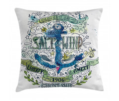 Ocean Anchor Pillow Cover