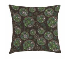 Abstract Dandelion Pillow Cover