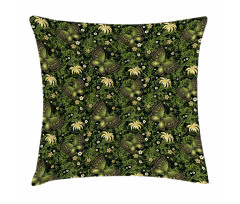 Spring Butterflies Ornate Pillow Cover