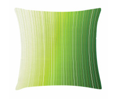 Ombre Color Stripe Digital Pillow Cover