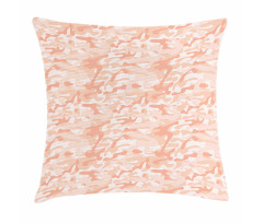 Soft Peach Tones Pillow Cover