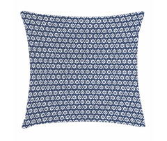Circles Dots Asian Pillow Cover