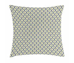 Ogee Shapes Vintage Pale Pillow Cover