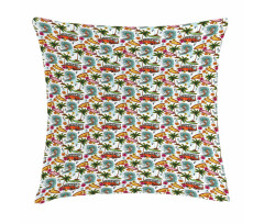 Suft Hawaii Tropical Pillow Cover