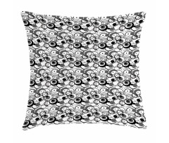 Circles Dots Modern Pillow Cover