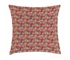 Rose Flower Surreal Pillow Cover