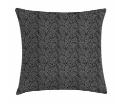 Leaves Ornate Flora Pillow Cover