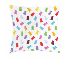 Vibrant Gummy Bears Pillow Cover
