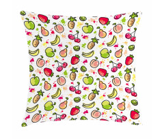 Watercolor Pear Pillow Cover