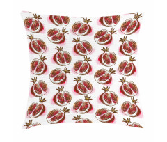 Flowering Pomegranate Pillow Cover