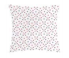 Fourth of July Squares Pillow Cover