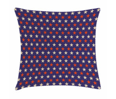 Vintage Patriotic Colors Pillow Cover