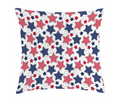 Star with Flags Pillow Cover