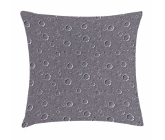 Asteroid Surface Crater Pillow Cover