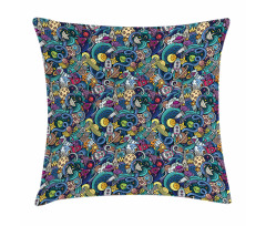 Science Fiction Image Pillow Cover