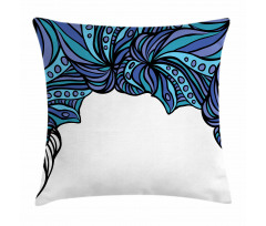 Abstract Marine Pattern Pillow Cover