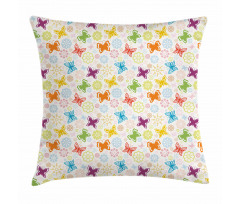 Cartoon Style Vivid Pillow Cover