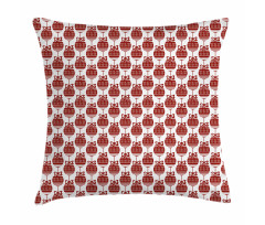 Ornamental Christmas Pillow Cover