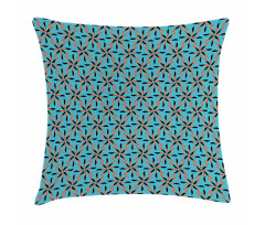Flower Patterned Pillow Cover