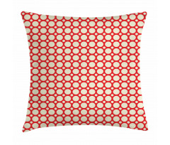 Polka Dots Vibrant Pillow Cover