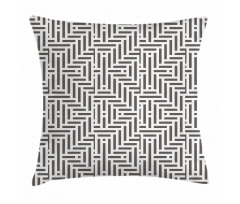 Short Lines Abstract Pillow Cover